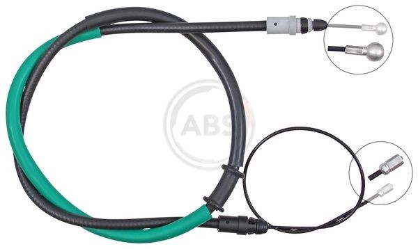 A.B.S. Handbromsvajer K17591 K17591 A.B.S. elektrisk handbroms OPEL MERIVA