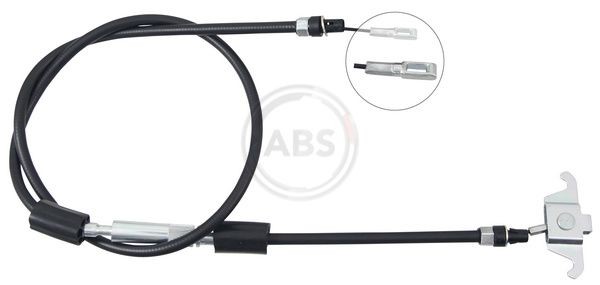 A.B.S. Żażné lanko parkovacej brzdy K17601 Ručná brzda A.B.S. Volvo S80 K17601