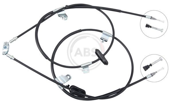 Câble de frein à main A.B.S. K17603 A.B.S. K17603 Frein de stationnement OPEL MOKKA 2014