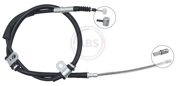 A.B.S. Cabo de aço, travão de estacionamento K19218 A.B.S. K19218 Cabo do freio de mão Hyundai Trajet Van preço