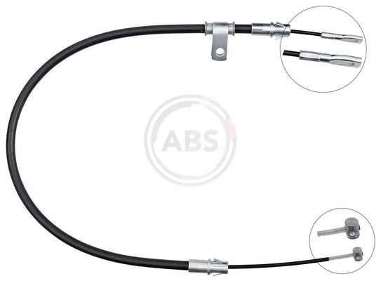 A.B.S. Hand brake cable K19840 A.B.S. K19840 genuine GERMAN E-CARS Parking brake cable price