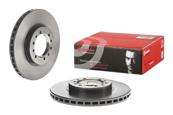 BREMBO Bremseskive 09.8071.11 BREMBO 09.8071.11 Bremseskive MITSUBISHI Pajero II (V20) 3.0 V6 4WD (V23W, V43W, V23C) 150 HK 1996