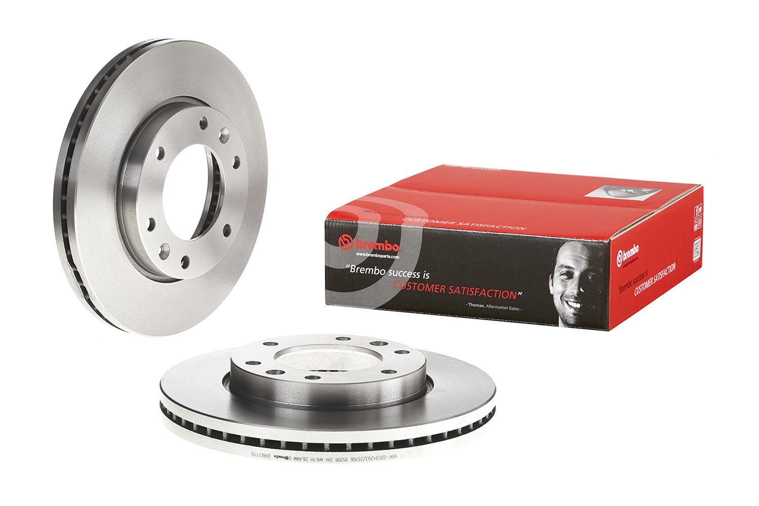 BREMBO Bremsscheibe 09.B611.10 BREMBO 09.B611.10 Bremsscheibe HYUNDAI H-1 Cargo (TQ) 2.4 180 PS 2015