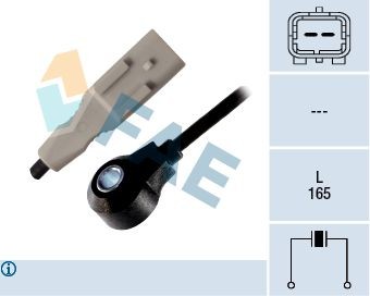 FAE Sensor de detonação 60249 60249 Sensor de detonação FAE NISSAN LAUREL