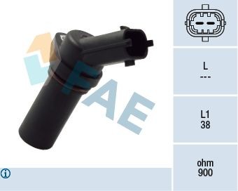 FAE Gerador de impulsos, cambota 79401 79401 Sensor da cambota FAE FIAT MULTIPLA