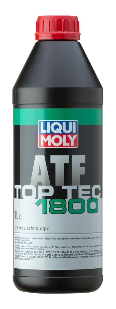 LIQUI MOLY Automatikgetriebeöl (ATF) 3687 LIQUI MOLY Top Tec ATF 1800 3687 Automatikgetriebeöl TESLA MODEL X Kosten