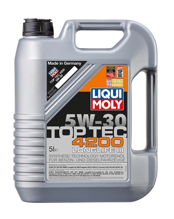 Engine oil LIQUI MOLY 8973 LIQUI MOLY Top Tec, 4200 8973 Volkswagen T-ROC 2025 Oil price