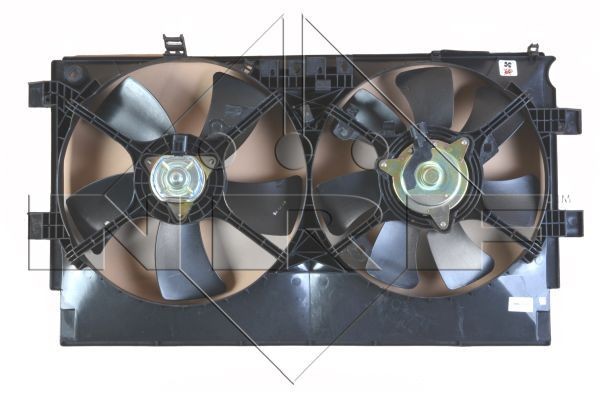 NRF Jäähdyttimen tuuletin 47599 NRF 47599 Jäähdyttimen tuuletin MITSUBISHI Outlander I SUV (CU) 2.4 i MIVEC 4WD (CU5W) 163 hv 2004