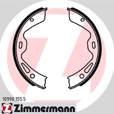 ZIMMERMANN Piduriklotside komplekt, seisupidur 10990.155.5 ZIMMERMANN 10990.155.5 Käsipidur Porsche 991 Coupe hind