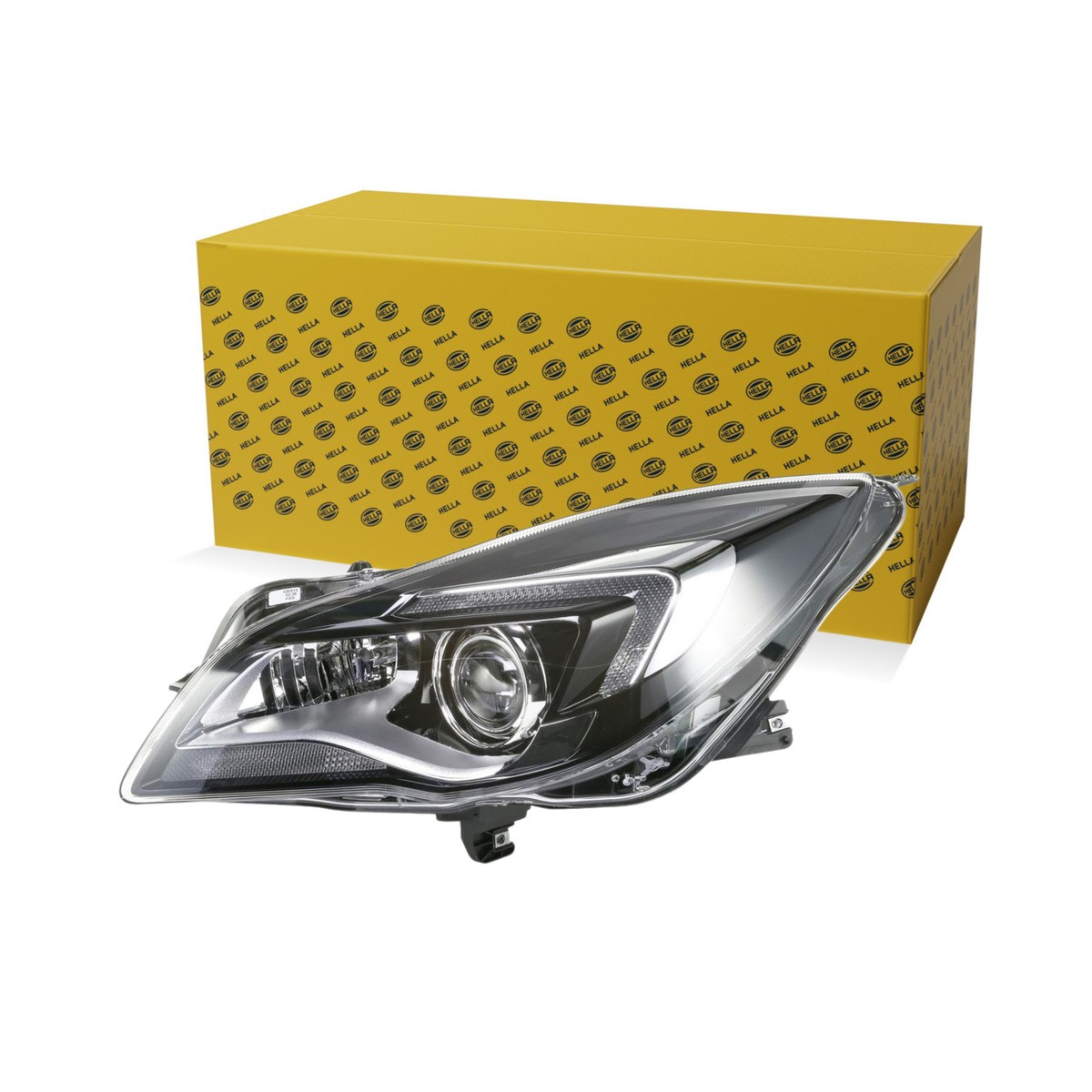 HELLA Headlight 1ZT 011 166-711 HELLA 1ZT 011 166-711 Opel Commodore A Coupe lights