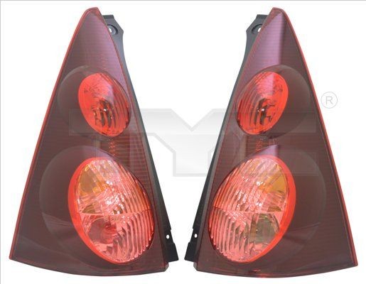 TYC Feu arrière 11-11178-11-2 TYC 11-11178-11-2 Kit de feux arrières Citroën C1 Phase 1 prix