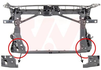 VAN WEZEL Priekšdaļas apdare 0336668 VAN WEZEL 0336668 Priekšdaļas apdare Audi A1 8x cena