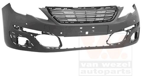 VAN WEZEL Pára-choques 4081575 VAN WEZEL 4081575 Parachoque 407 SW Van / Carrinha (6E_) originais preço