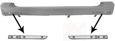 Tagastange VAN WEZEL 5897546 VAN WEZEL 5897546: Kaitseraud Volkswagen MULTIVAN 2012