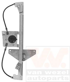 VAN WEZEL Elevador de vidro 0929262 0929262 Elevador de vidros CITROËN DS3 VAN WEZEL