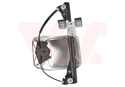 VAN WEZEL Window regulator 7641261 VAN WEZEL 7641261 Skoda Roomster Praktik window mechanism replacement