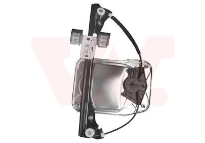 VAN WEZEL Window regulator 7641262 VAN WEZEL 7641262 Skoda Roomster Praktik window lifter replacement