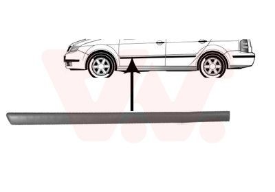 VAN WEZEL Sier- / beschermingspaneel, deur 7625423 VAN WEZEL 7625423 Sier- / beschermingspaneel, deur