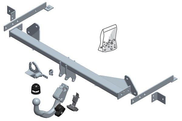 BRINK Gancio traino 592000 BRINK 592000 costo Gancio traino LEXUS LFA