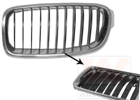 VAN WEZEL Radiator grill 0670511 VAN WEZEL 0670511 originele Radiator grill BMW F39 kosten