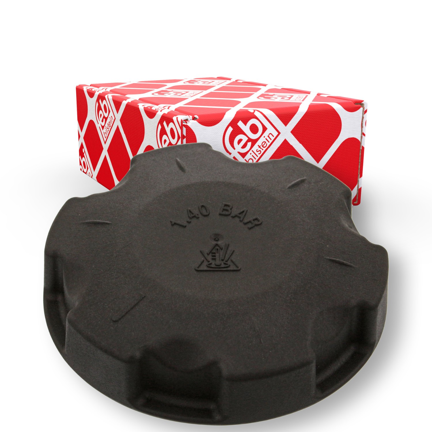 FEBI BILSTEIN Vāciņš, Dzesēšanas šķidruma rezervuārs 46221 FEBI BILSTEIN 46221 Dzesēšanas šķidruma vāks BMW E90 lēti