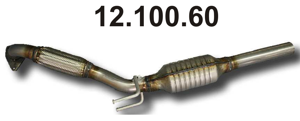 EBERSPÄCHER Katalüsaator 12.100.60 12.100.60 EBERSPÄCHER Katalüsaator Skoda odav