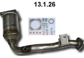 EBERSPÄCHER Katalysator 13.1.26 Autokatalysator EBERSPÄCHER C3 13.1.26 goedkoop