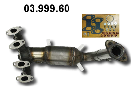 EBERSPÄCHER Katalizators 03.999.60 03.999.60 Katalizators FIAT 1500-2300 EBERSPÄCHER