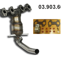 EBERSPÄCHER Katalysator 03.903.60 03.903.60 Uitlaat katalysator FIAT 1500-2300 EBERSPÄCHER