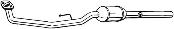BOSAL Καταλύτης 090-723 BOSAL 090-723 Καταλύτης