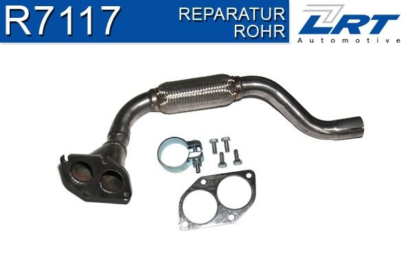 LRT Reparationsrör, katalysator R7117 R7117 LRT avgasrör Seat IBIZA
