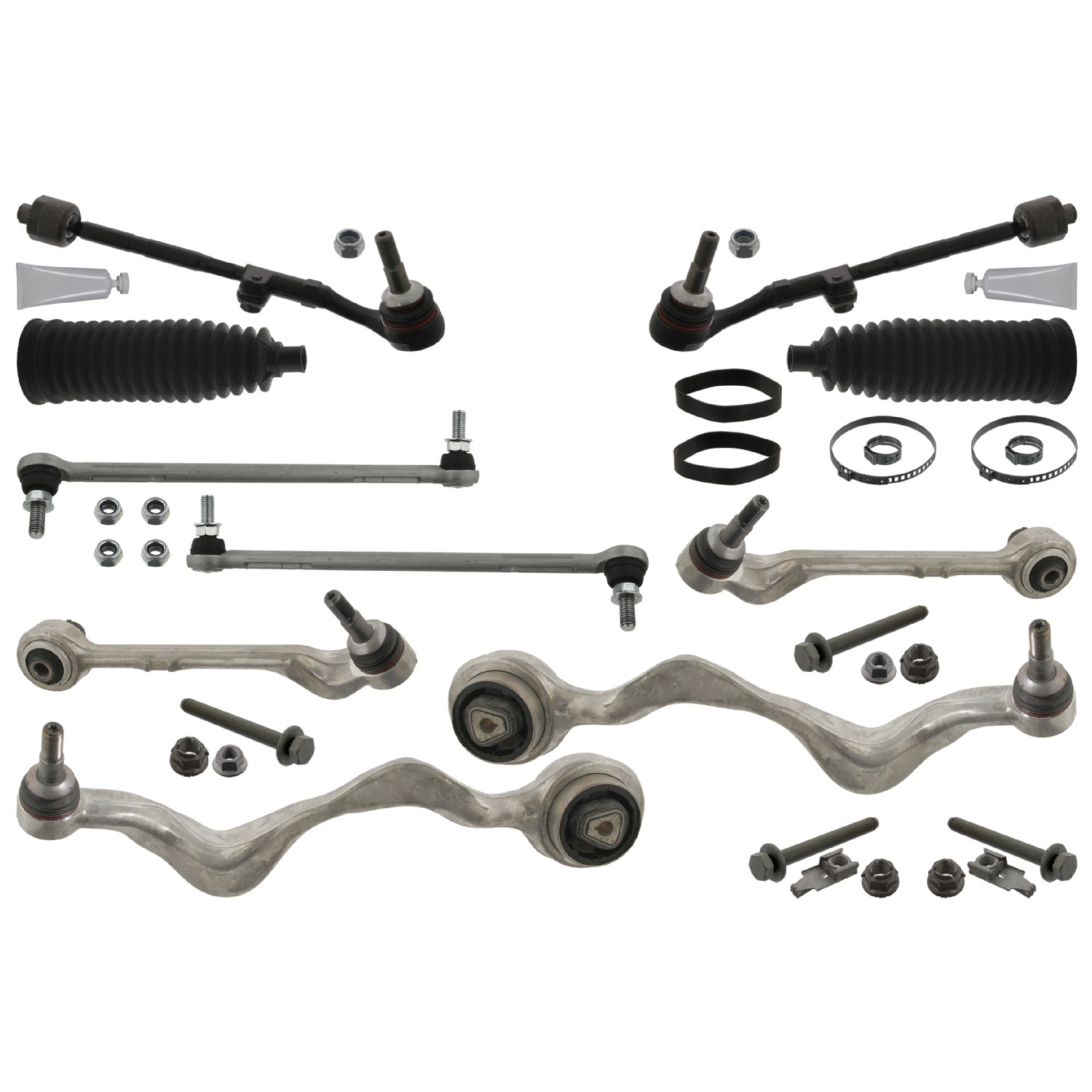 FEBI BILSTEIN Kit braccio oscillante, Sospensione ruota 46280 FEBI BILSTEIN 46280 Kit riparazione braccio oscillante Alfa Romeo 6 originali