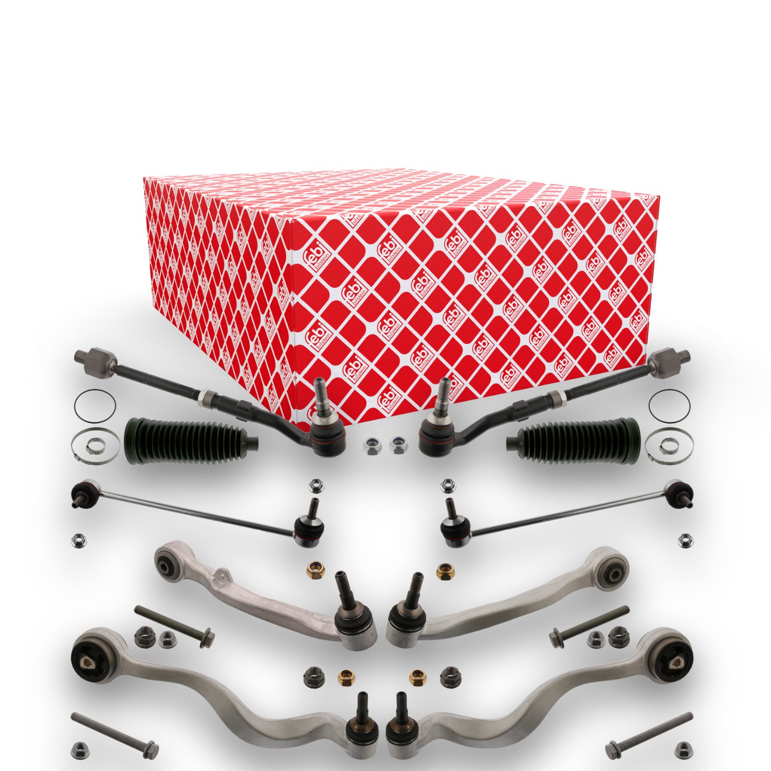 FEBI BILSTEIN Kit riparazione, Braccio trasversale 46318 FEBI BILSTEIN 46318 Kit riparazione braccio oscillante BMW E28 originale prezzo