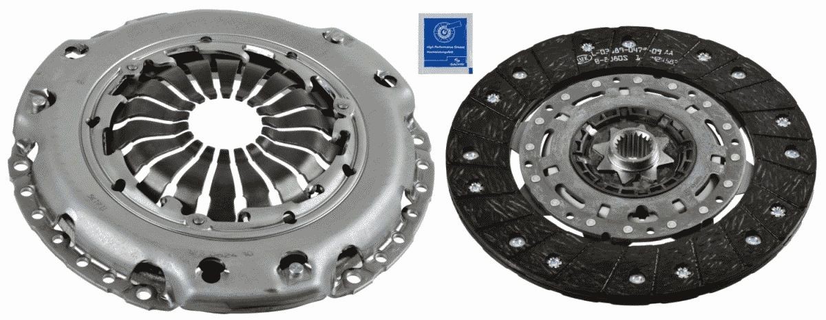 SACHS Koblingssæt 3000 950 943 SACHS 3000 950 943 Koblingssæt VAUXHALL Mokka / Mokka X (J13) 1.6 CDTi 4x4 136 HK 2024