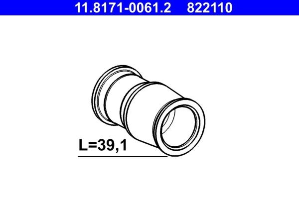 ATE Geleidehuls, remklauw 11.8171-0061.2 ATE 11.8171-0061.2 originele Remklauw houder DS4 Hatchback kosten