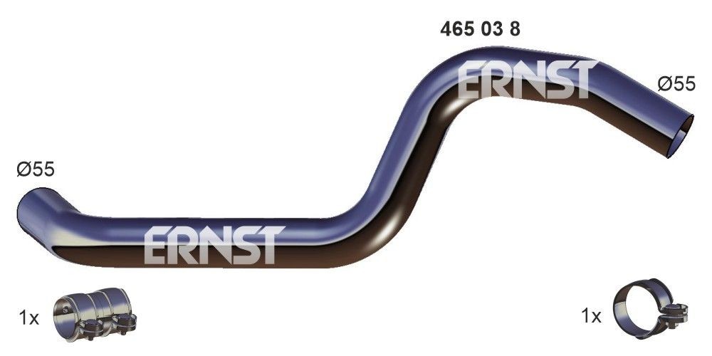 ERNST Heitgaasitoru 465038 ERNST 465038 Väljalasketoru Opel Kadett C Sedaan hind
