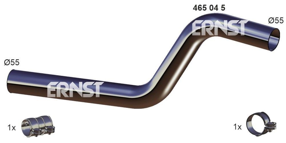 Remonta caurule, Sodrēju / Daļiņu filtrs ERNST 465045 ERNST 465045: Kvēpu filtrs Opel ASTRA 2008