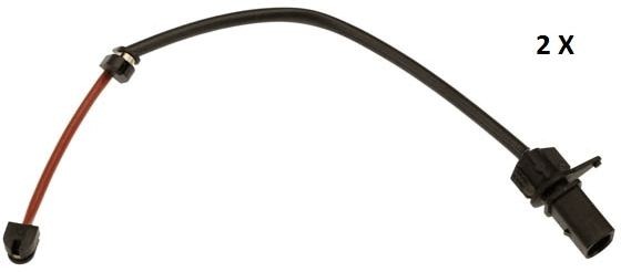 TRW Slitekontakt bremsekloss GIC362 Alarmkontakt bremsebeleggslitasje TRW Audi A5 GIC362