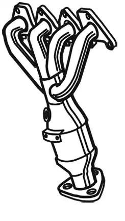 VEGAZ Catalyseur VK-366 VK-366 Catalyseur VEGAZ SEAT CORDOBA