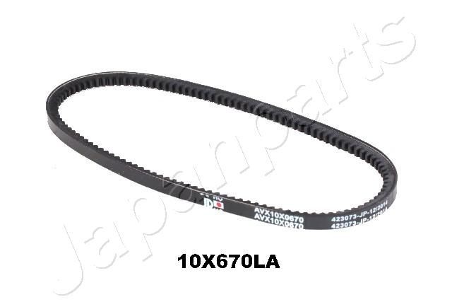 JAPANPARTS Klinový remen DT-10X670LA Klinový remen JAPANPARTS ESCORT DT-10X670LA lacné