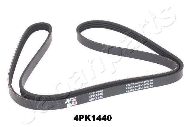 JAPANPARTS Correia trapezoidal estriada DV-4PK1440 DV-4PK1440 Correia trapezoidal estriada JAPANPARTS DAIHATSU MATERIA