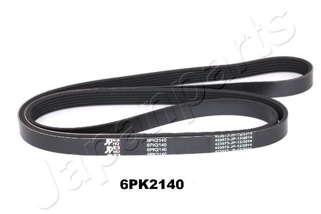 JAPANPARTS Multiriem DV-6PK2140 DV-6PK2140 Multi-V-riem KIA K2700 JAPANPARTS