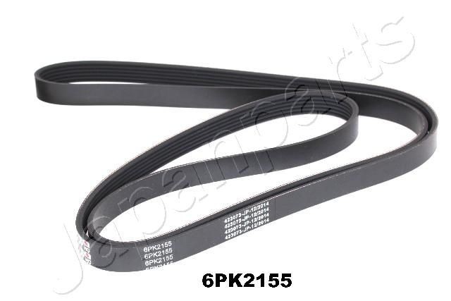 JAPANPARTS Ķīļrievu siksna DV-6PK2155 Ķīļrievu siksna JAPANPARTS Mazda 121 DV-6PK2155