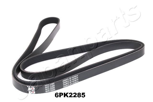 JAPANPARTS Ķīļrievu siksna DV-6PK2285 Ķīļrievu siksna JAPANPARTS 121 DV-6PK2285 lēti