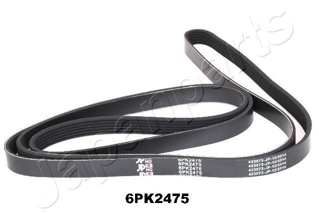 JAPANPARTS Multiriem DV-6PK2475 DV-6PK2475 Aandrijfriem KIA K2700 JAPANPARTS
