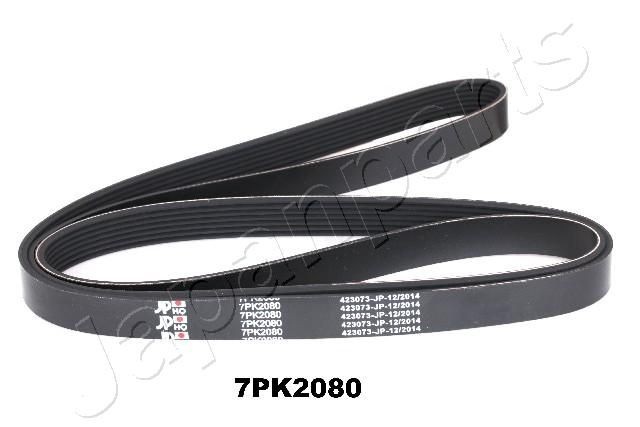 JAPANPARTS Ķīļrievu siksna DV-7PK2080 Ķīļrievu siksna JAPANPARTS PILOT DV-7PK2080 lēti