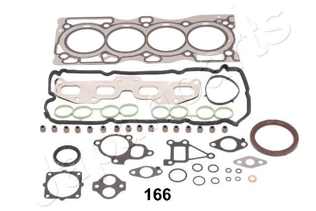JAPANPARTS Hel packningssats, motor KM-166 KM-166 JAPANPARTS topplockspackning tätning NISSAN NOTE