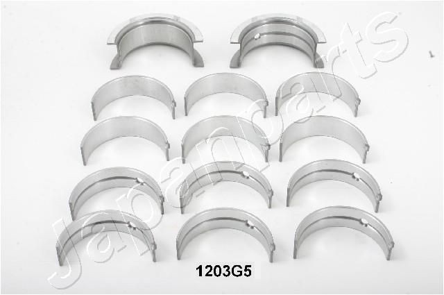 JAPANPARTS Sada lożísk kľukového hriadeľa MS1203G5 Lozisko klukoveho hriadela JAPANPARTS Nissan QASHQAI MS1203G5