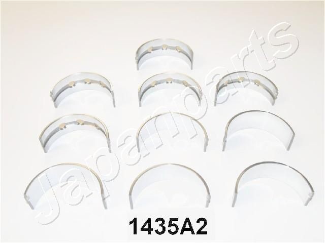 JAPANPARTS Kloķvārpstas gultņu komplekts MS1435A2 MS1435A2 Kloķvārpstas gultnis TOYOTA CAMRY JAPANPARTS