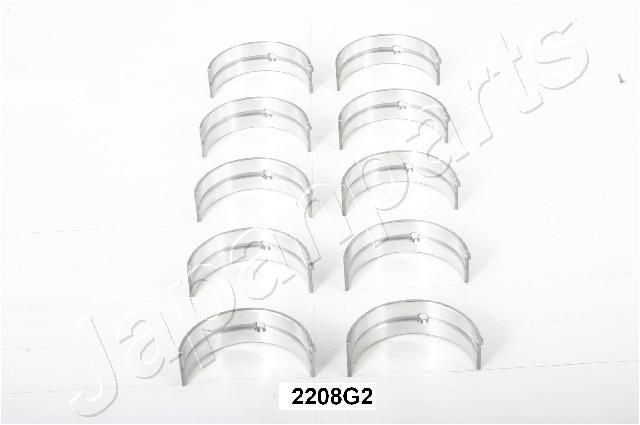 JAPANPARTS Σετ κουζινέτων στροφαλοφόρου άξονα MS2208G2 Κουζινέτα στροφαλοφόρου άξονα JAPANPARTS S2000 MS2208G2 φθηνά
